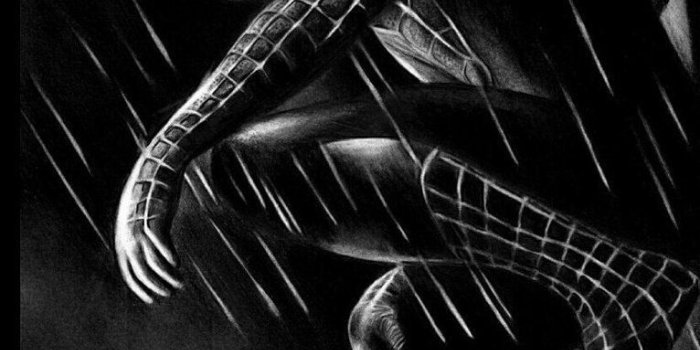 766x1043 Android Black Spiderman Wallpaper