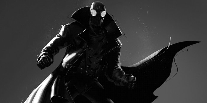 5000x2813 Spider-Man Noir in Spider-Man: Into the Spider-Verse Wallpaper ID:3493