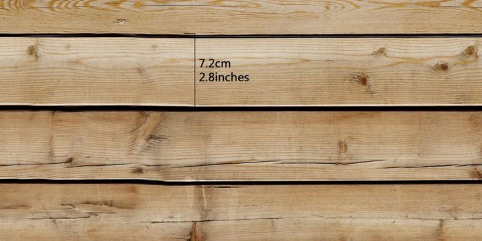 1024x1024 Wooden Plank Pattern Self adhesive Peel & Stick Repositionable