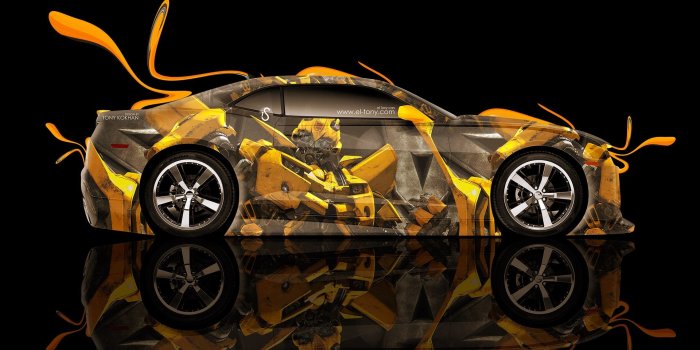 1920x1080 Chevrolet Camaro Transformers Bumblebee Car Hd Wallpaper