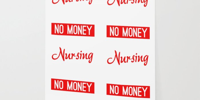 1500x1500 Funny No Sleep No Money No Life Nursing Student RN Wallpaper by