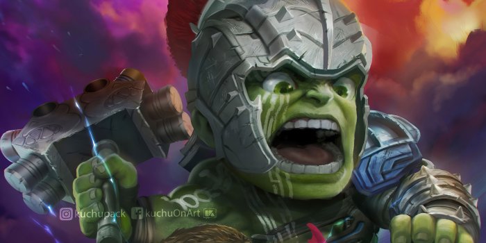 3840x2160 Chibi Hulk And Thor, HD Superheroes, 4k Wallpapers, Images