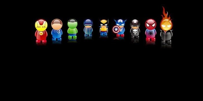 728x1165 Lock Screen Avengers Chibi Wallpaper
