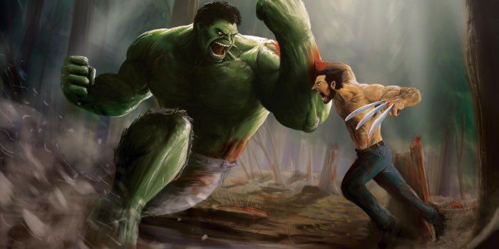 2913x2059 Hulk Vs Wolverine, HD Superheroes, 4k Wallpapers, Images
