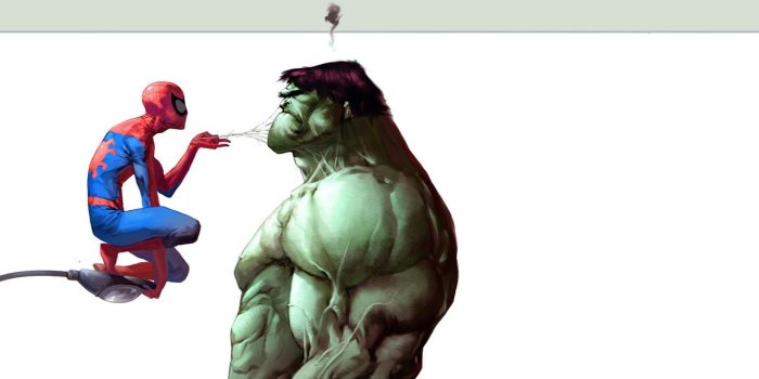 1280x1024 Download Spider man Hulk Wallpaper 1280x1024 | Wallpoper #262029