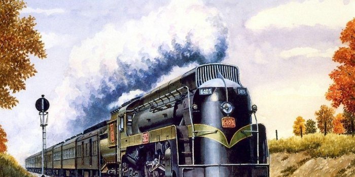 1024x768 Steam Train Wallpapers