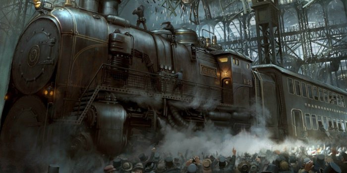 1920x1200 Beautiful Steam Train Wallpaper (1920x1200) [x-posted from /r