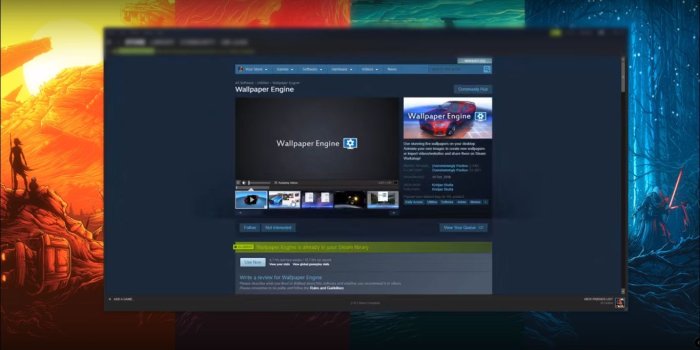 1366x768 Wonders of Steam's Wallpaper Engine – Review Rooster