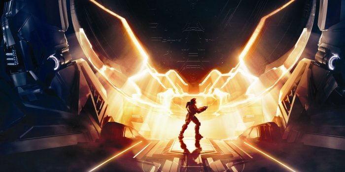 2560x1600 Wallpaper of Video Game, Poster, Halo, Halo Infinite background