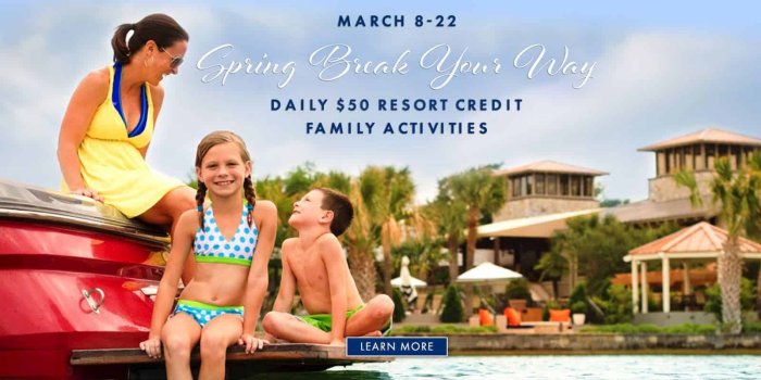1600x900 Bring Your Family to the Summit - Spring Break Activities