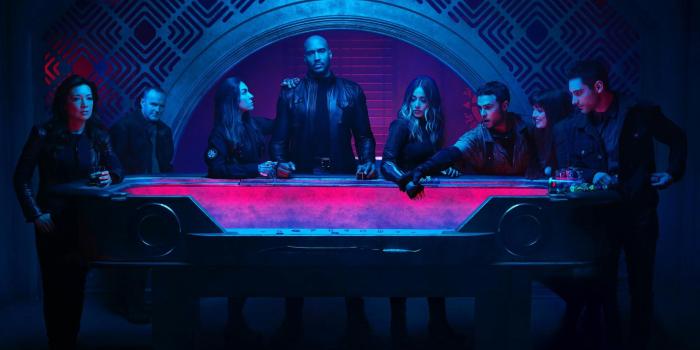 1920x1080 Wallpaper Season 6 promo group (1920x1080) : shield