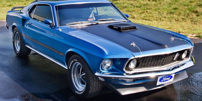1920x1080 1969 Ford Mustang 428 Super Cobra Jet Wallpapers, Specs & Videos