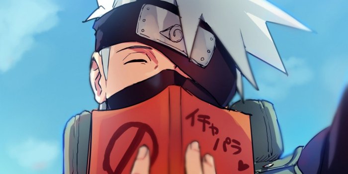 1920x1080 Download 1920x1080 Hatake Kakashi, Smiling, Mask, Naruto