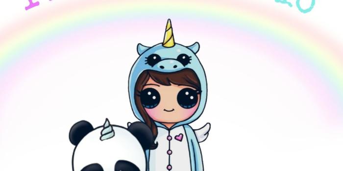 1146x1024 Photo by kaamz97: pandicornio | Unicorn drawing, Cute drawings