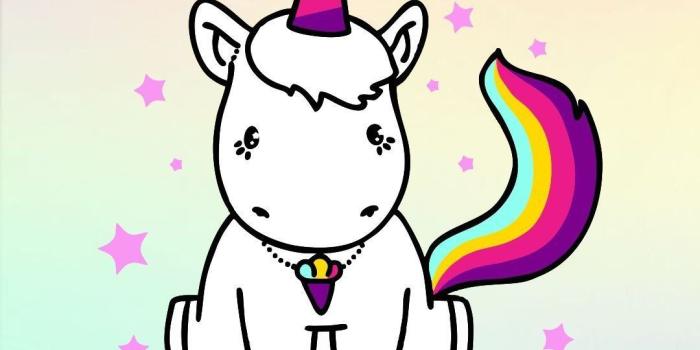 1080x1920 Kawaii Dab Unicorn Wallpaper