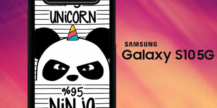 1255x1280 Panda Unicorn Wallpaper S0185 Samsung Galaxy S10 5G Case - Flazzy
