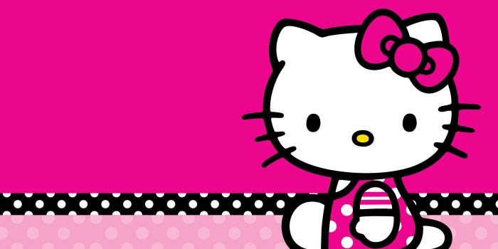 2560x1440 Hello Kitty Black and Pink Wallpaper (60+ images)
