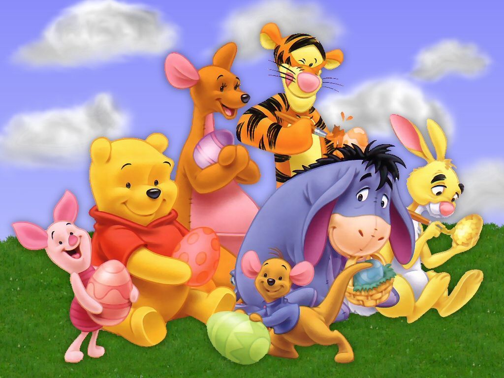 1024x768 Disney The Many Adventures of Winnie the Pooh - Cartoons | Winnie