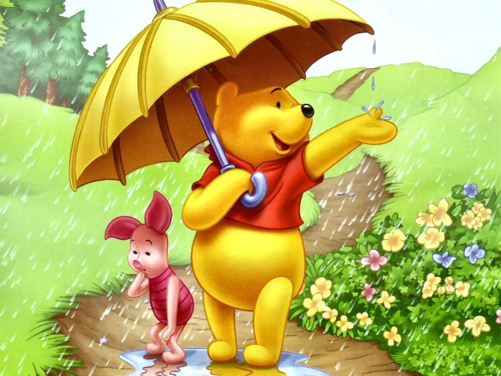 1024x768 47+] Winnie the Pooh Spring Wallpaper on WallpaperSafari