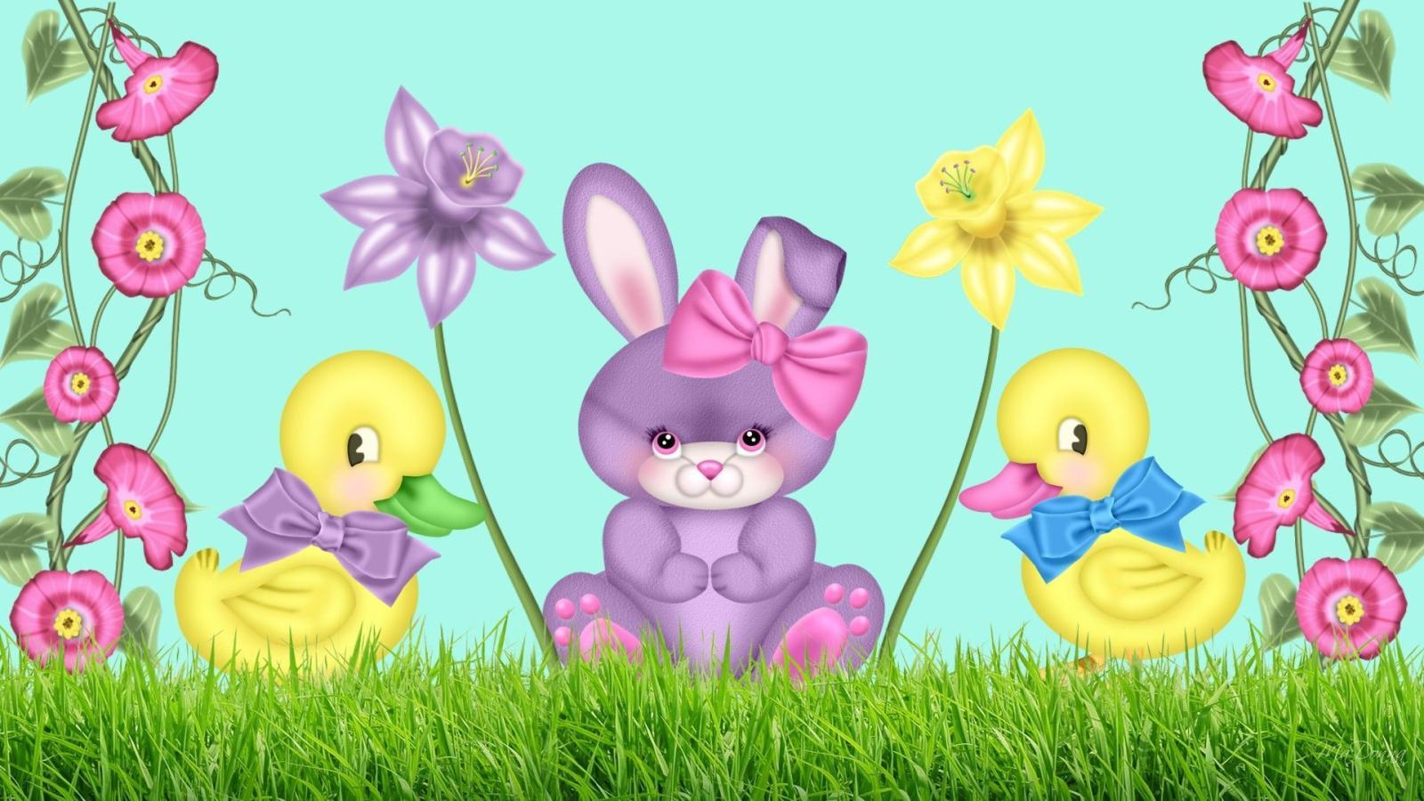1920x1080 Cartoon Easter Wallpapers - Top Free Cartoon Easter Backgrounds