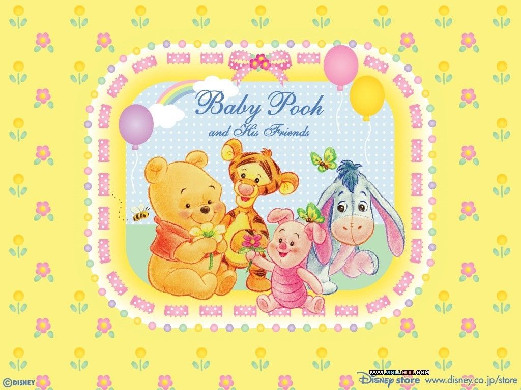 1024x768 Baby Winnie the Pooh Wallpaper - Winnie the Pooh Wallpaper