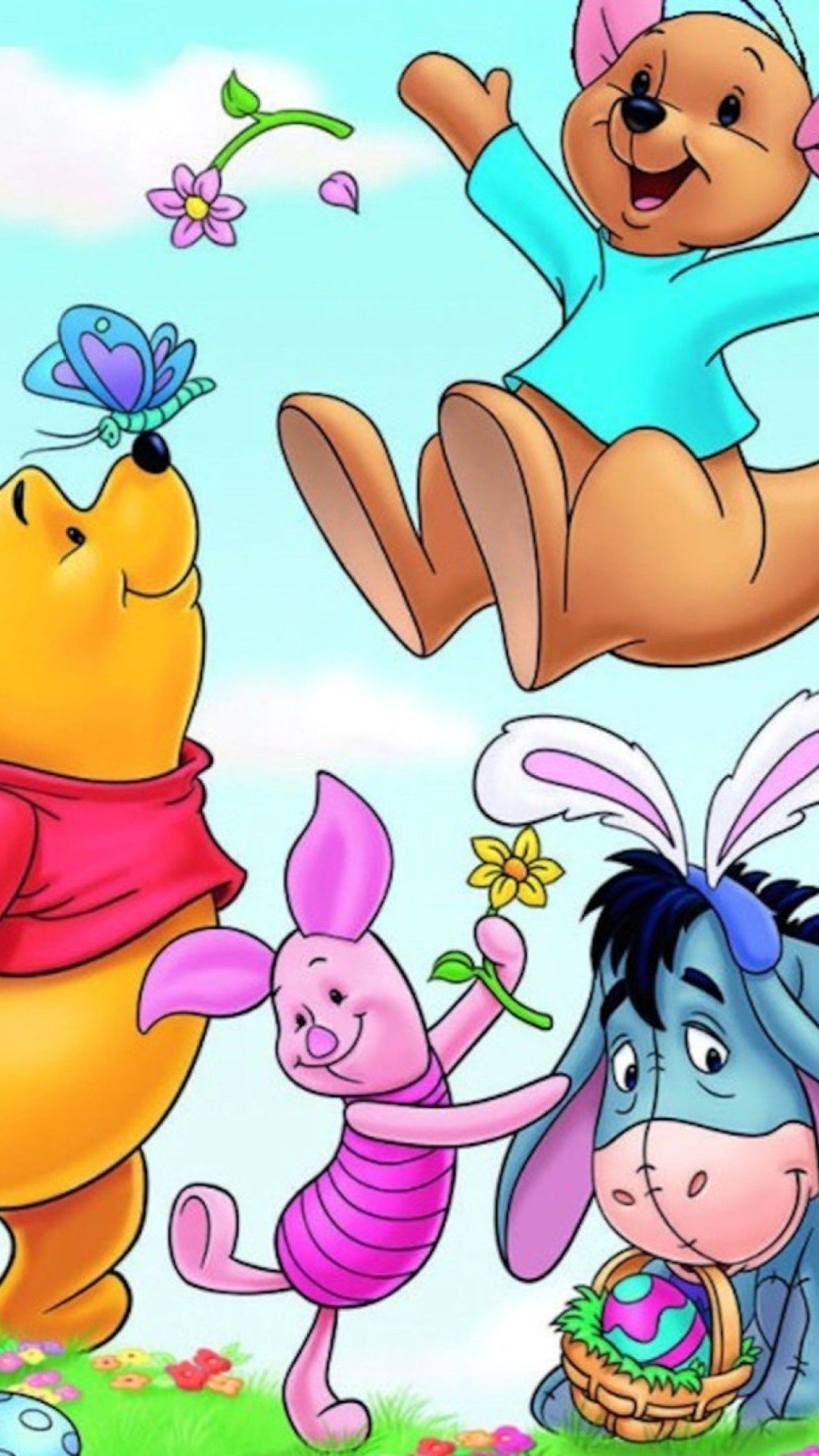 1080x1920 Winnie the Pooh Easter Wallpaper (64+ images)