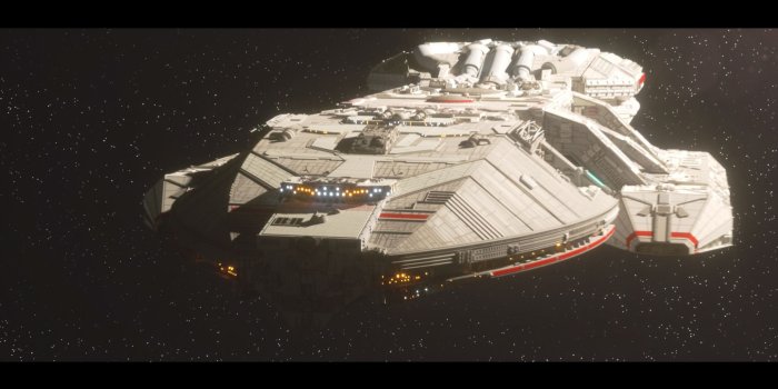 1920x1080 ArtStation - Battlestar Galactica 1978 Work in progress, Andrew March