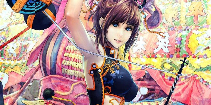 1920x1080 4571579 #anime girls, #colorful, #original characters, #anime