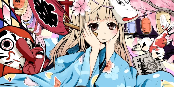 1600x1200 Vivid Colorful Anime Girl Wallpaper | 1600x1200 | ID:48493