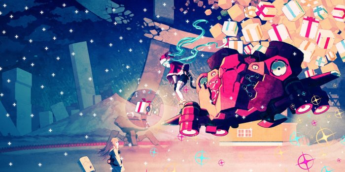 3508x2480 4588581 #anime, #Christmas, #fan art, #anime girls, #night