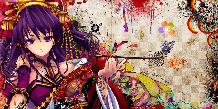 1920x1080 4556150 #colorful, #anime girls, #purple hair, #Snyp, #manga