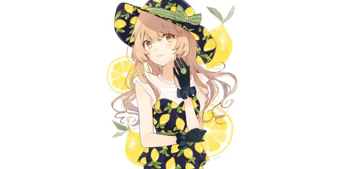 1920x1080 Desktop wallpaper beautiful, anime girl, colorful dress, hd image