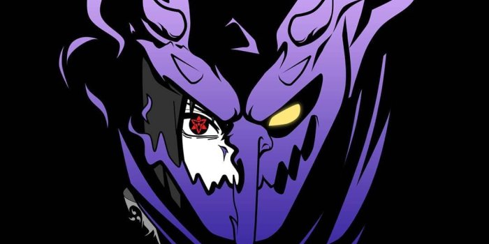 1080x1189 Sasuke Eternal Mangekyou Sharingan with his susanoo inspired from