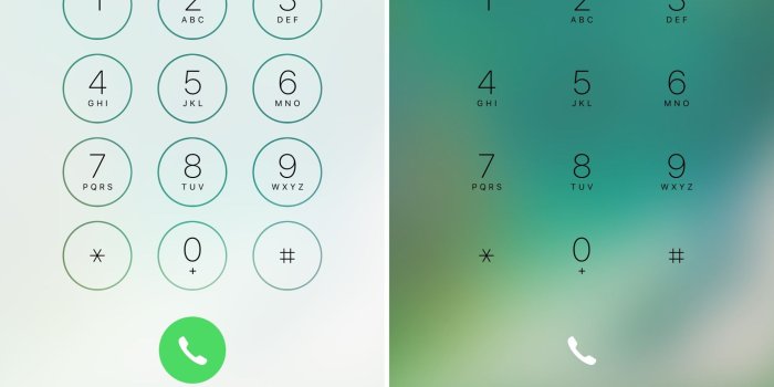 2048x1476 StripNumberPad gives your iPhone's dial pad a stylish new look