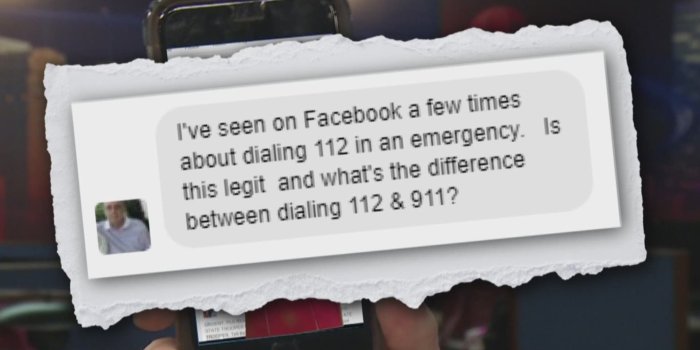 1920x1080 Dialing 112 instead of 911? | 13newsnow.com