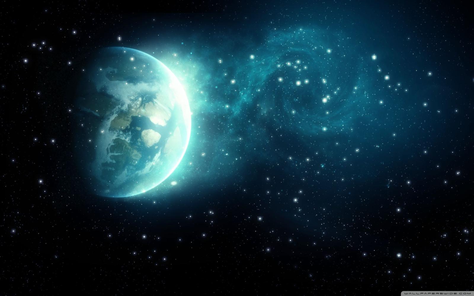 2560x1600 Download Blue Galaxy UltraHD Wallpaper - Wallpapers Printed