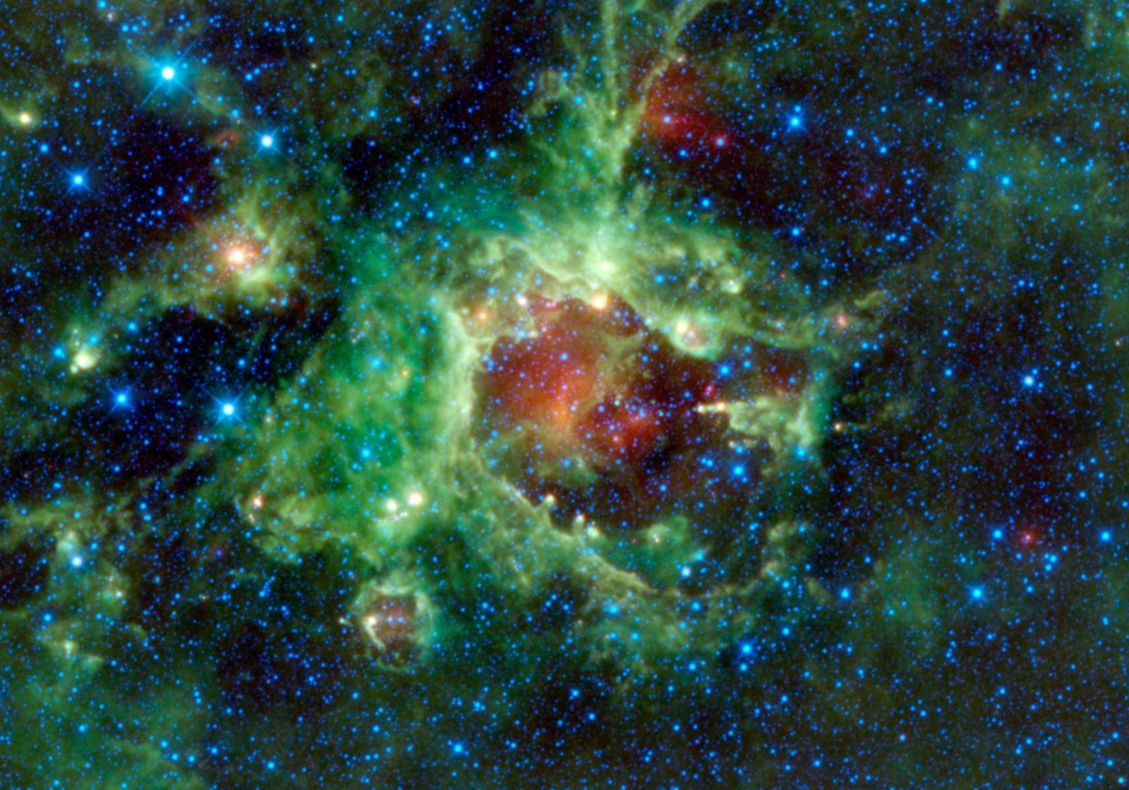 4000x2800 NASA - Pointing a Finger at Star Formation