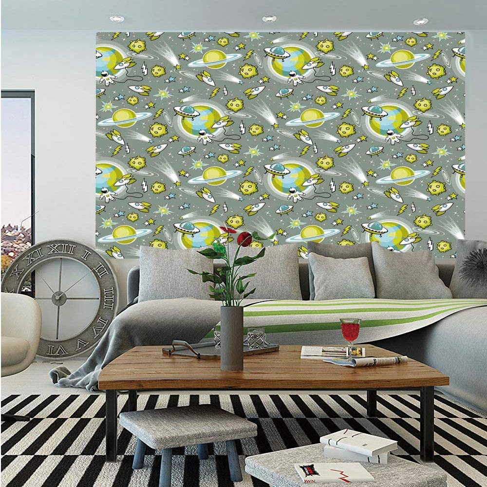 1000x1000 Amazon.com: SoSung Kids Room Wall Mural,Outer Space Galaxy Print