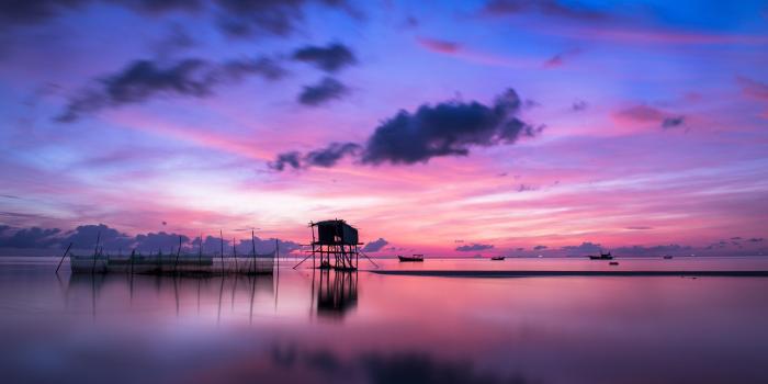 3840x2400 Sunrise in Vietnam Ultra HD Desktop Background Wallpaper for 4K