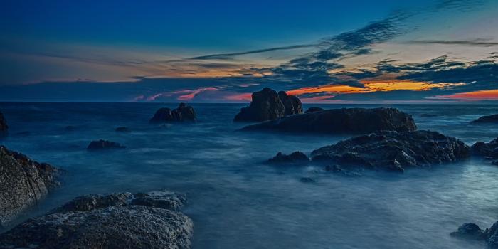 3840x2400 Download 3840x2400 wallpaper vietnam, coast, sunset, rocks, nature