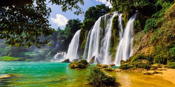 3840x2400 Ban Gioc Waterfall In China And Vietnam 4k Wallpapers Hd & Images