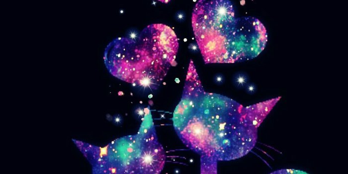 1261x2231 Galaxy Cat Wallpaper posted by Samantha Simpson