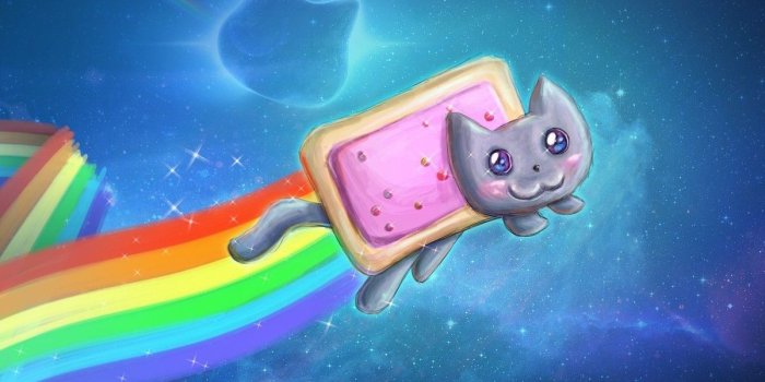 1200x1024 Free download Galaxy Cat Wallpaper [1200x1024] for your Desktop