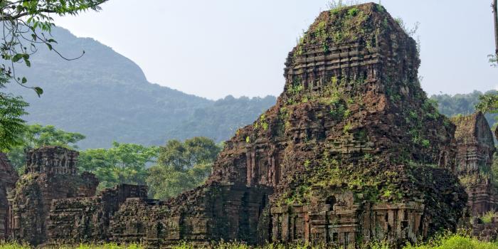 3840x2560 ruins at my son vietnam 4k wallpaper and background