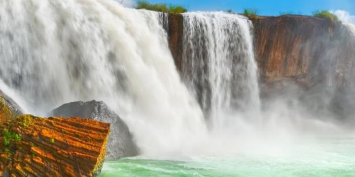 768x1024 Free download Wallpaper waterfall 4k HD wallpaper Beautiful Dry