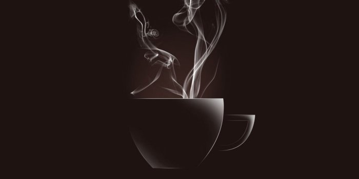 1440x2960 Download 1440x2960 wallpaper smoke, hot, coffee cup, minimal