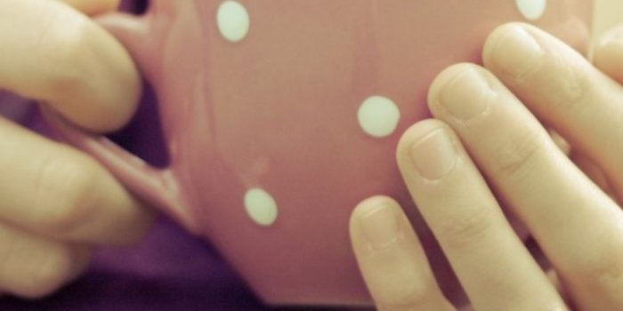 720x1280 720x1280 Girl with a Cup of Coffee Galaxy s3 wallpaper