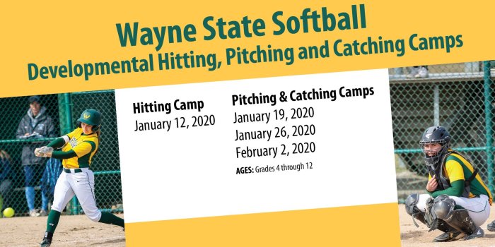 1920x1080 Softball To Host Hitting, Pitching and Catching Camps - Wayne