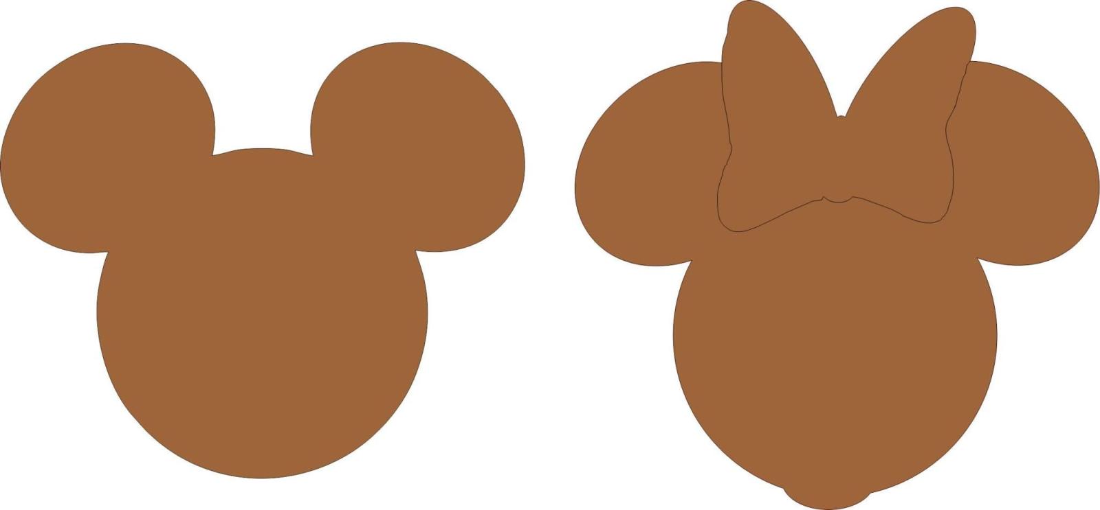 2048x952 Free Outline Of Mickey Mouse Head, Download Free Clip Art, Free