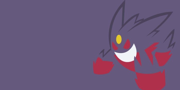 1191x670 50+] Shiny Mega Gengar Wallpaper on WallpaperSafari